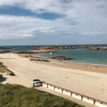 Apartment 1 Vue Exceptionnelle Sur Mer, De La Greve Blanche - Ref 793 Tregastel