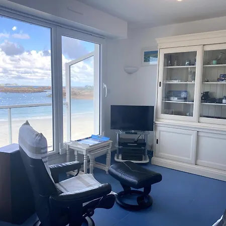 1 Vue Exceptionnelle Sur Mer, De La Greve Blanche - Ref 793 * Tregastel